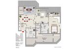 Dachgeschoßwohnung Wolfsburg Detmerode - 2.5 Zimmer, 74 m&sup2;, 650&euro; | Angebot:26679205