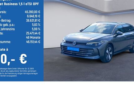 VW Passat Variant 9.227 km 44.980 &euro; Braunschweig 38124