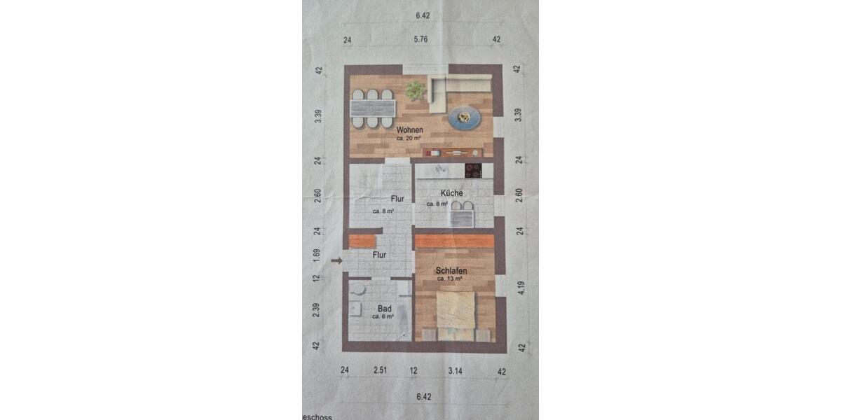 Maisonettenwohnung Wolfsburg Almke - 4 Zimmer, 81 m&sup2;, 189.000&euro; | Angebot:26834490