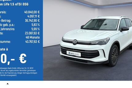 VW Tiguan 1.100 km 37.940 &euro; Wolfenbüttel 38304