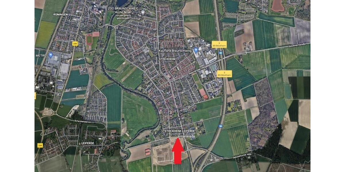 Etagenwohnung Braunschweig Heidberg-Melverode - 2 Zimmer, 67 m&sup2;, 920&euro; | Angebot:24307390