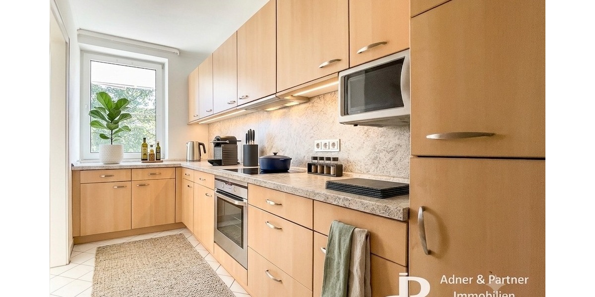 **RENOVIERTE BALKONWOHNUNG MIT EINBAUKÜCHE IN BRAUNSCHWEIG-WESTSTADT** - Etagenwohnung Braunschweig Timmerlah-Geitelde-Stiddien | Angebot:27262327