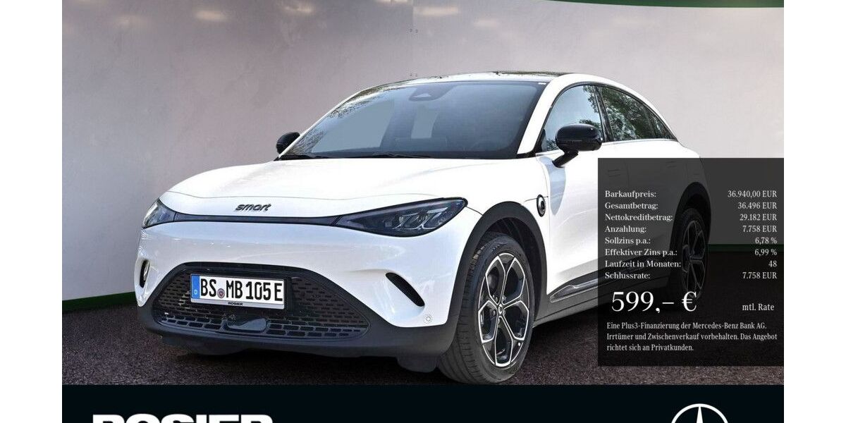 Smart #3 14.900 km 33.990 &euro; Braunschweig 38122