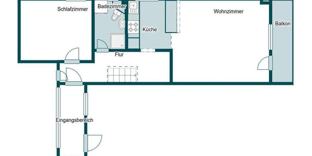 Etagenwohnung Peine Kernstadt Süd - 4 Zimmer, 90 m&sup2;, 139.000&euro; | Angebot:25977526
