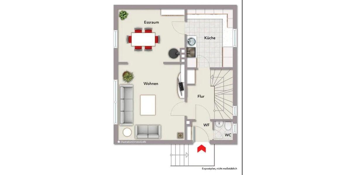 Einfamilienhaus Gifhorn - 4 Zimmer, 85 m&sup2;, 800&euro; | Angebot:26446059
