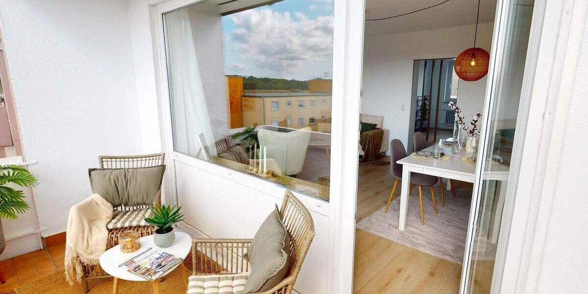 TRAUMHAFTE BALKONWOHNUNG ABSEITS DES TRUBELS - PKW STELLPLATZ INKL! 4 zimmer