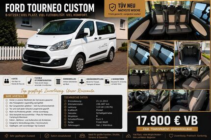 Ford Tourneo Custom 156.487 km 17.900 &euro; Salzgitter 38239