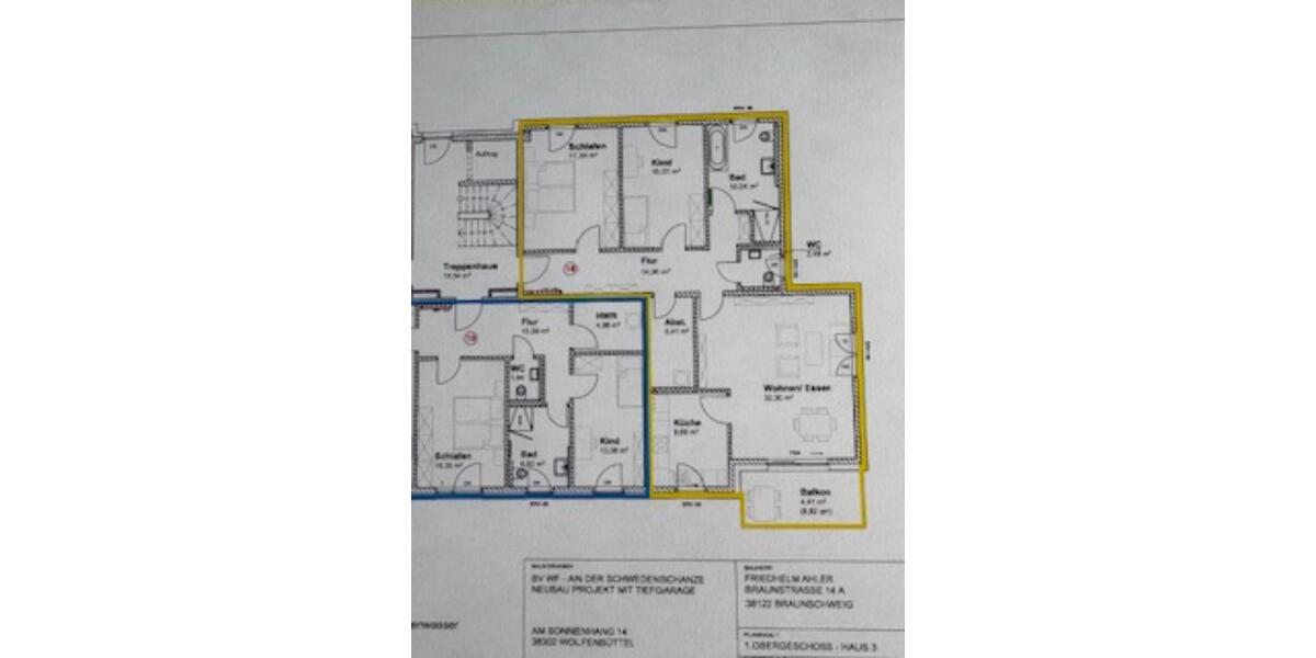 Erdgeschoßwohnung Wolfenbüttel Ahlum - 3 Zimmer, 112 m&sup2;, 385.000&euro; | Angebot:24760134