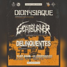 Dionysiaque + Goatburner + Delinquentes 11.07.2026 s.v. Jugendhaus Ost
