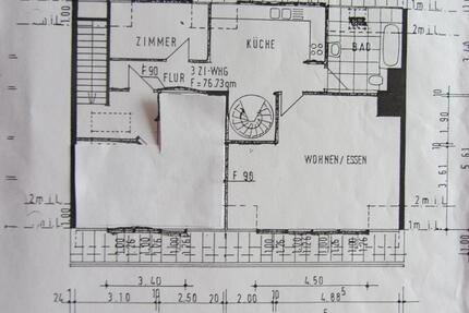 DG-Wohnung 77 qm Nähe Uni 3 zimmer