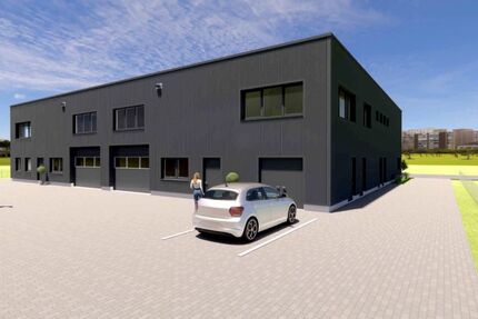 Hochwertige flexible Hallenflächen Ladenflächen mit Büro, einzelne Büroflächen in KFW40 zimmer