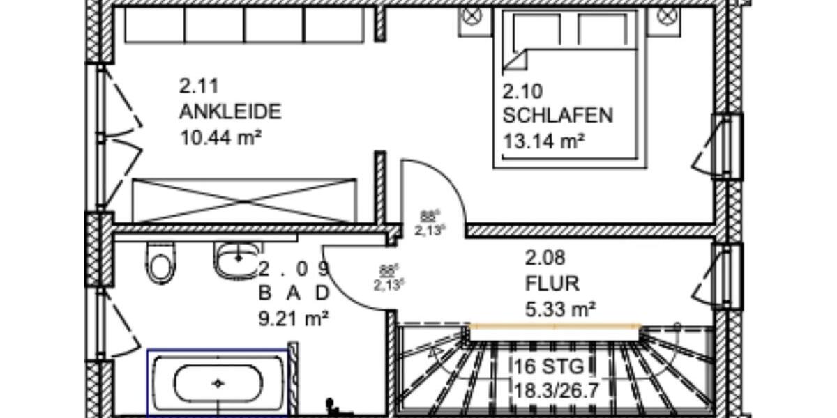 Reihenhaus Wolfsburg Alt-Wolfsburg - 4 Zimmer, 121 m&sup2;, 1.320&euro; | Angebot:18344652