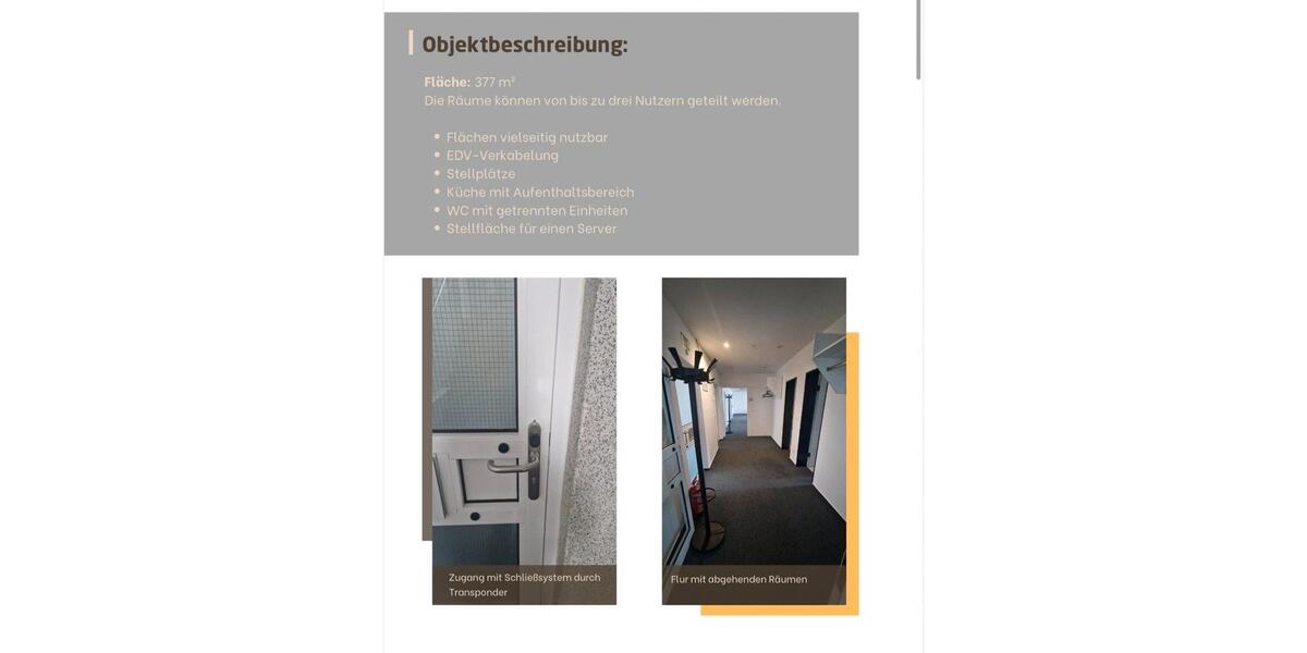 Gewerbeobjekt Wolfsburg Detmerode - 12&euro; | Angebot:26641850