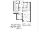 Etagenwohnung Braunschweig Wabe-Schunter-Beberbach - 3 Zimmer, 88 m&sup2;, 900&euro; | Angebot:26670623