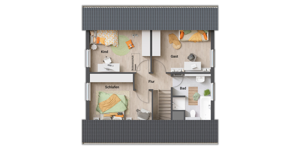 Einfamilienhaus Cremlingen Schulenrode - 5 Zimmer, 119 m&sup2;, 365.450&euro; | Angebot:24973230