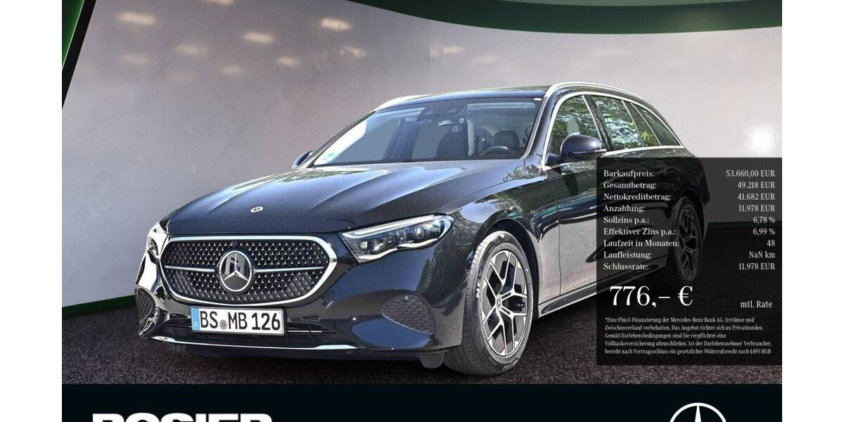 Mercedes-Benz E 200 14.900 km 53.300 &euro; Braunschweig 38122