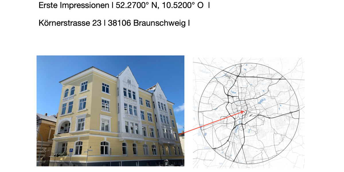 Etagenwohnung Braunschweig Nordstadt - 5 Zimmer, 130 m&sup2;, 1.600&euro; | Angebot:24639441