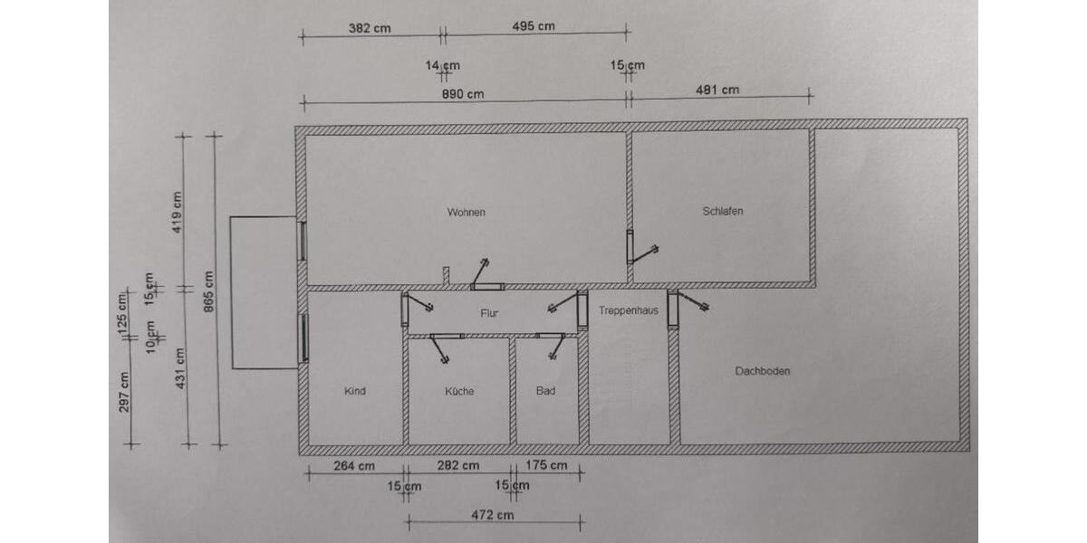 Dachgeschoßwohnung Peine Peine Kernstadt - 3 Zimmer, 78 m&sup2;, 175.000&euro; | Angebot:24381996