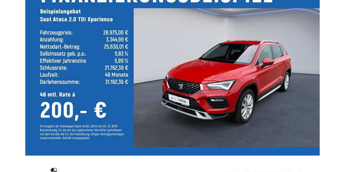 Seat Ateca 18.900 km 28.875 &euro; Braunschweig 38114