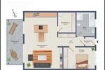 Etagenwohnung Sassenburg - 2.5 Zimmer, 75 m&sup2;, 675&euro; | Angebot:26185564