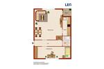 Etagenwohnung Wolfsburg Detmerode - 2 Zimmer, 60 m&sup2;, 509&euro; | Angebot:26532303