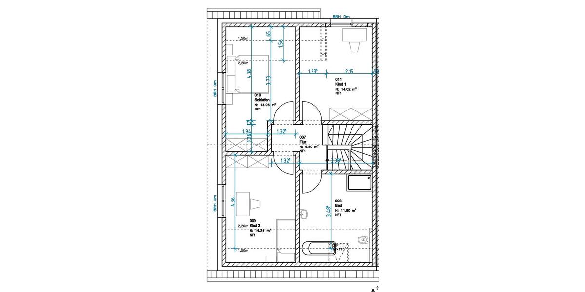 Etagenwohnung Salzgitter Ortschaft Nord - 5 Zimmer, 135 m&sup2;, 2.000&euro; | Angebot:24429999