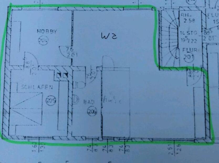 Wohnung 2,5 - 3 Zimmer BS Nord zimmer