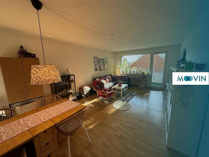 Sonnige 2-Zimmer-Wohnung mit Loggia, Tageslichtbad und EBK in Braunschweig