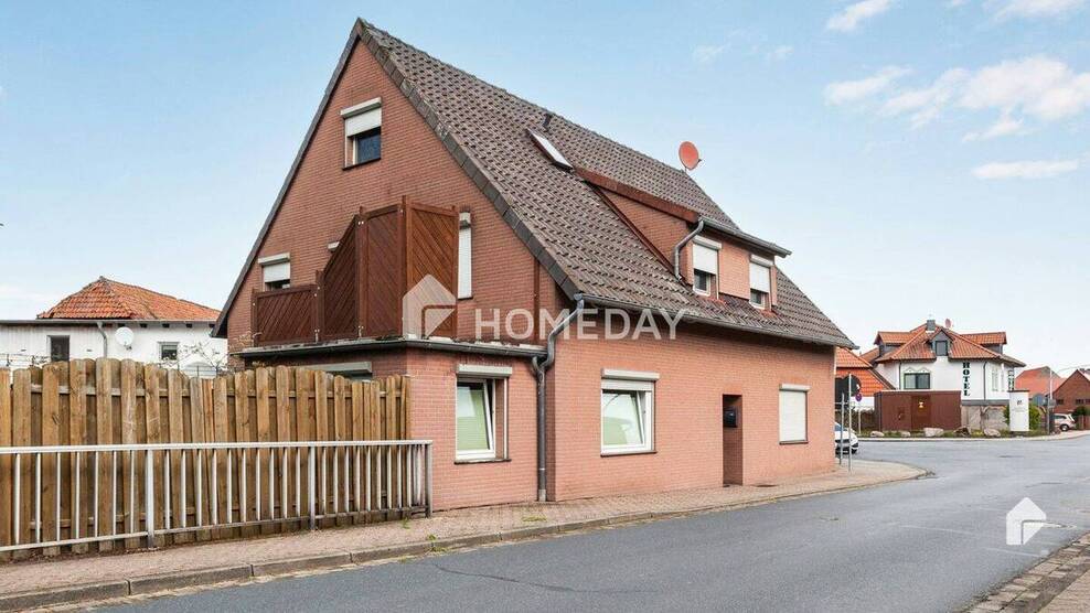 Gemütliche Erdgeschosswohnung mit überdachter Terrasse und Gartenidylle in Weyhausen 3 zimmer