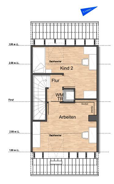NEUBAU! Reihenmittelhaus mit 123qm zur Miete am Sonnenkamp zimmer