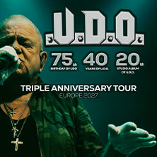 U.D.O. - Triple Anniversary Tour 2027 12.01.2027 Batschkapp