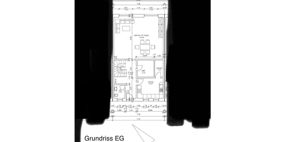 Reihenhaus Sassenburg - 4 Zimmer, 140 m&sup2;, 469.000&euro; | Angebot:25402045