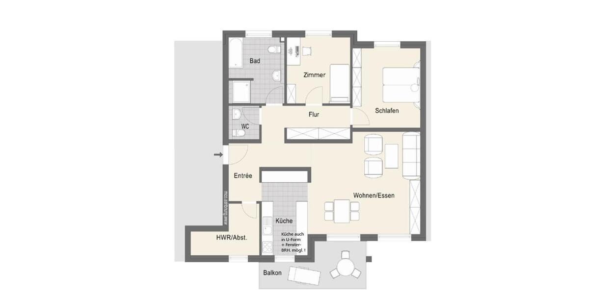 Erdgeschoßwohnung Vechelde - 3 Zimmer, 99 m&sup2;, 450.000&euro; | Angebot:24599487