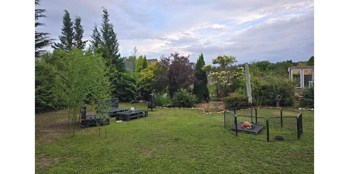 Holzhaus in Sassenburg mit großem Grundstück & Badesee 3 zimmer