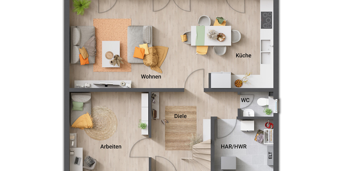 Einfamilienhaus Schellerten - 5 Zimmer, 136 m&sup2;, 386.280&euro; | Angebot:22598635