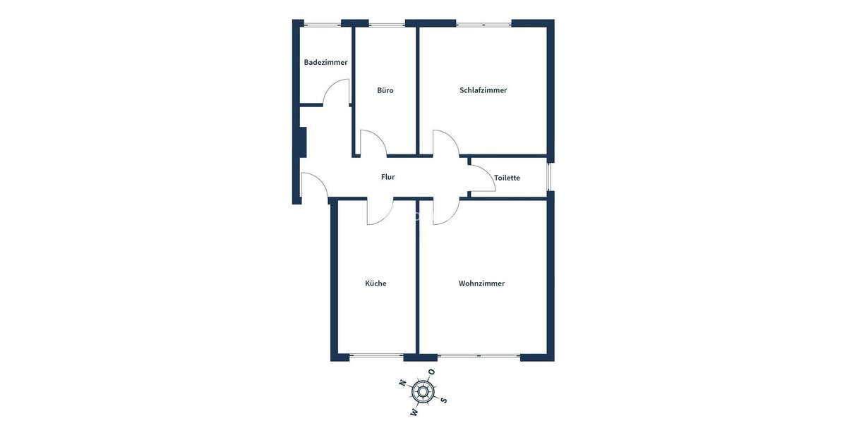 Etagenwohnung Nettlingen Nettlingen - 3 Zimmer, 76 m&sup2;, 117.000&euro; | Angebot:24648200