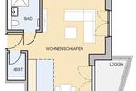 Etagenwohnung Braunschweig Heidberg-Melverode - 1 Zimmer, 49 m&sup2;, 615&euro; | Angebot:23083604