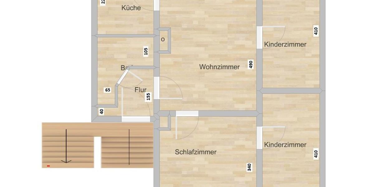 Helle 4-ZKB Eigentumswohnung - provisionsfrei - zu verkaufen 4 zimmer