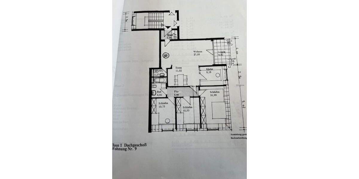 Etagenwohnung Wolfenbüttel Fümmelse - 4 Zimmer, 102 m&sup2;, 195.000&euro; | Angebot:25820562