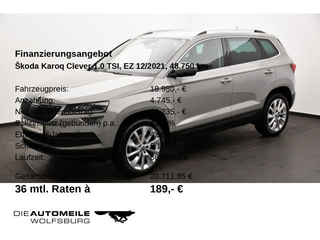 Skoda Karoq 48.750 km 18.480 &euro; Wolfsburg 38440