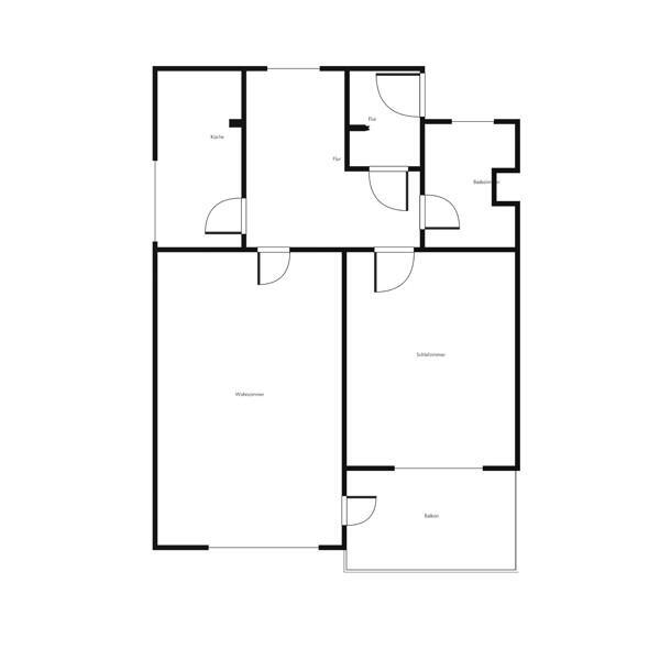 Hier zieh ich ein, das mus so sein! zimmer