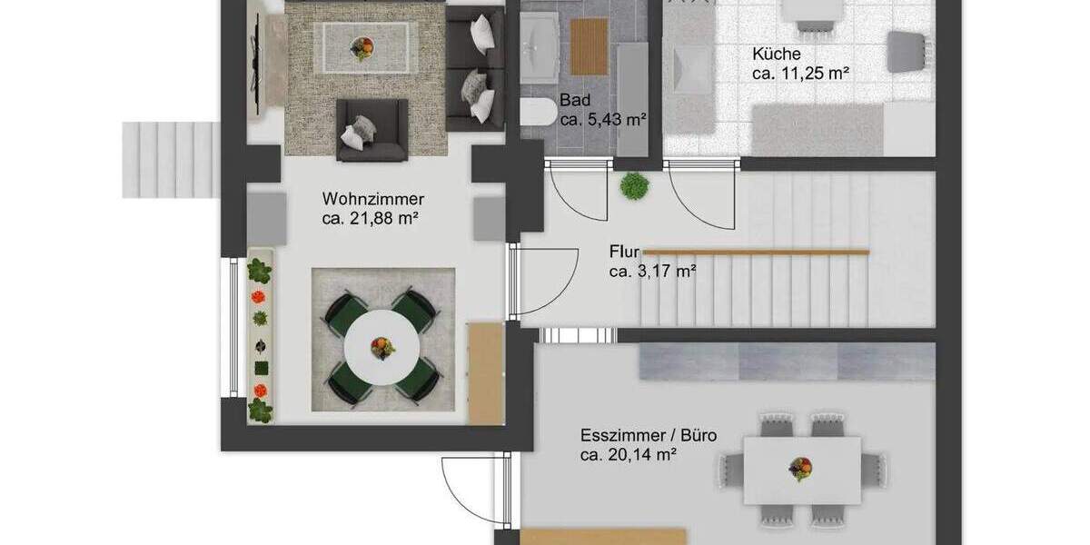 Einfamilienhaus Braunschweig Lindenbergsiedlung - 6 Zimmer, 164 m&sup2;, 319.000&euro; | Angebot:22949530