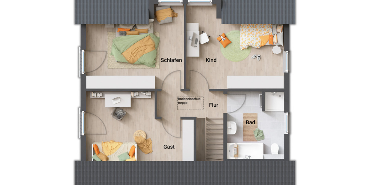 Einfamilienhaus Salzgitter Salder - 5 Zimmer, 136 m&sup2;, 386.280&euro; | Angebot:25771192