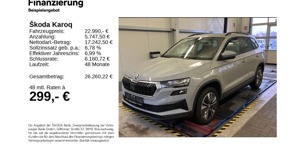 Skoda Karoq 26.530 km 22.500 &euro; Gifhorn 38518