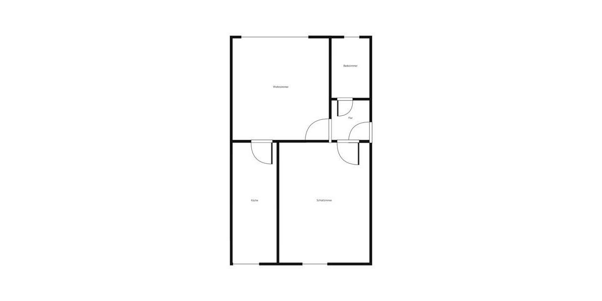 Erdgeschoßwohnung Braunschweig Wabe-Schunter-Beberbach - 2 Zimmer, 48 m&sup2;, 476&euro; | Angebot:24980851