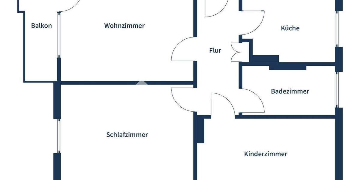 Etagenwohnung Salzgitter Thiede - 3 Zimmer, 61 m&sup2;, 114.000&euro; | Angebot:25319620