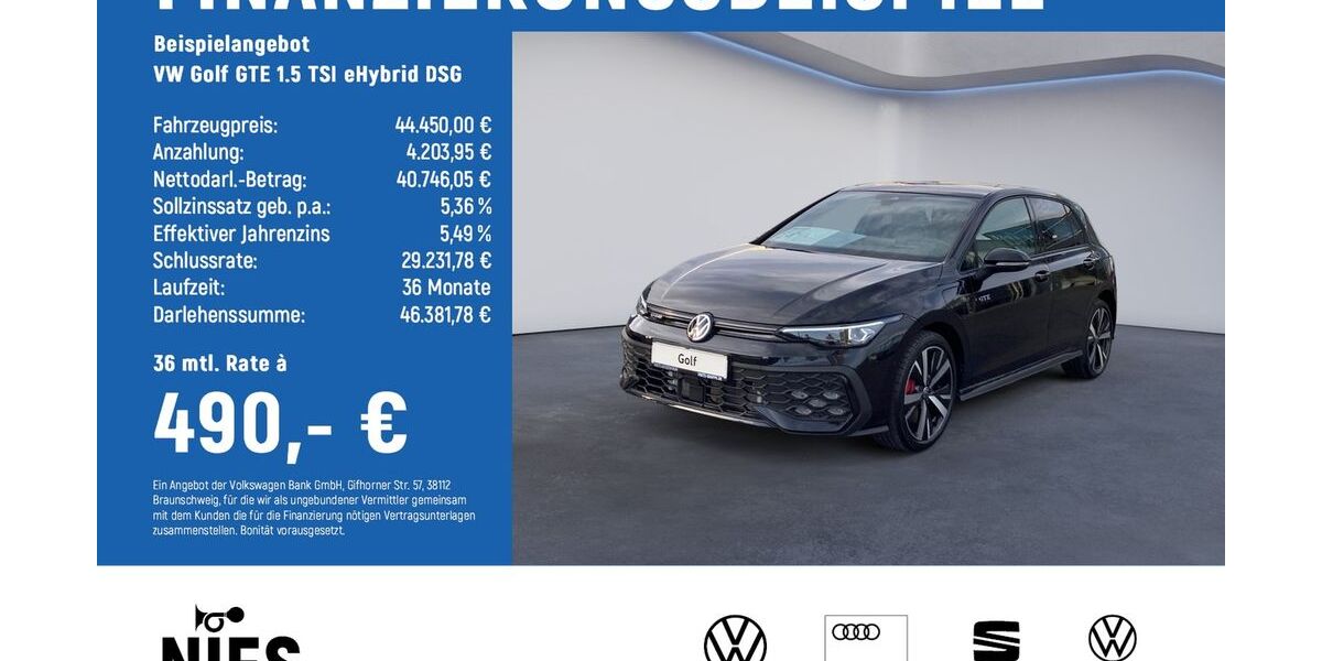 VW Golf 15.000 km 44.450 &euro; Braunschweig 38122