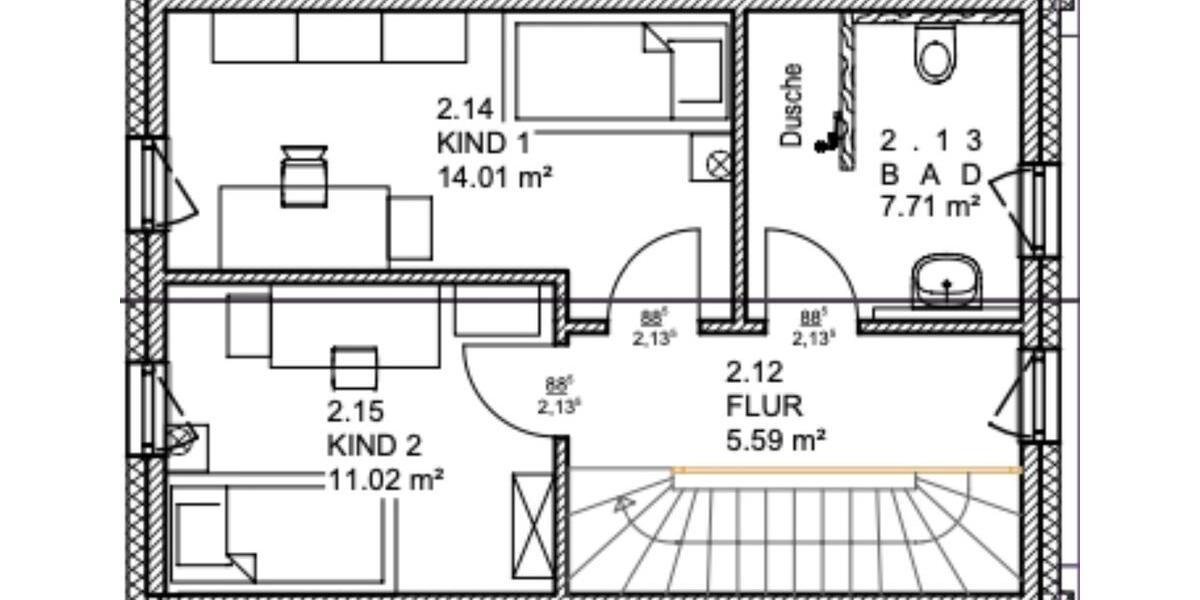 Reihenhaus Wolfsburg Alt-Wolfsburg - 4 Zimmer, 121 m&sup2;, 1.320&euro; | Angebot:18344652
