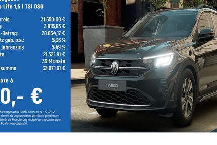 VW Taigo 3.317 km 31.650 &euro; Braunschweig 38124