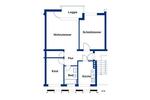 Etagenwohnung Wolfsburg Detmerode - 3 Zimmer, 66 m&sup2;, 543&euro; | Angebot:25430101